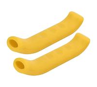 Keenso 4 colori antiscivolo in silicone per leva del freno per bicicletta, impermeabile, copri leva del freno per bicicletta, per bici da strada, mountain bike (giallo) biciclette e pezzi di ricambio