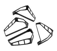 Keenso 4 Pezzi Copertura Protettiva per Indicatori di Direzione, Griglia per Indicatori di Direzione per Moto Copertura Protettiva in Lega di Alluminio per R1250GS LC Adventure F850GS(Nero)