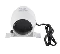 Keenso 4 '"Ventola di Rafforzamento in Alluminio Esterno con Controller di velocità Regolabile - Bassa Manutenzione, Elevata sostenibilità - Migliorare L'aria in Soffitta e Timpani