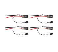 Keenso 4Pcs Brushless ESC, 45A 2 6S Alimentatore RGB LED Regolatore di velocità Elettrico per RC FPV Quadcopter Airplane Drone