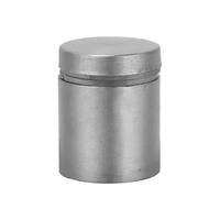 Keenso 4pcs in Acciaio Inossidabile Vetro -viti di Gruppo Miliardine Rigorose, Graffiate -resistenti, Impostazione di 25 * 25/30/40 Mm per Fissaggio in Vetro, Specchio (25 * 25mm)