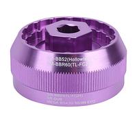 Keenso 5 in 1 Strumento per Tazza del Movimento Centrale, Multifunzione, BB9000 BBR60 BSA30 FSA386 BBT2, Bici da Strada, Mountain Bike, 2 Colori(Viola)