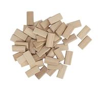 Keenso 50 Libro di Allineamento per Computer in Wood Domino Tenon per Superficie Pulita e Piatta, Adatto Ai Materiali Costruzione