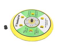 Keenso 6 Pollici Cuscinetto Rotondo di Macinazione Distinta 6 Fori Disco di Lucidatura, Tasso di Distanza Elevata, Ruota 150 Mm Fatta di Addominali, Semplice Sostituzione per Falegnami Professionisti