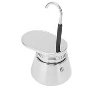 Keenso A Tubo Singolo Mokka Pentola in Acciaio Inossidabile Manicotto Caffettiere Latte Pottte Casa e Campo (200ML)