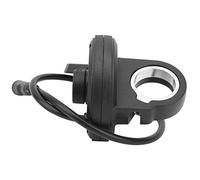 Keenso Acceleratore a Pollice per Bici elettrica, 108X Acceleratore a Pollice Sinistro Controllo velocità Connettore Impermeabile a 3 Pin Litio per Scooter elettrici