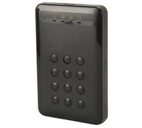 Keenso Accendi per Un Disco Rigido Crittografato, 2,5 Pollici USB3.0 Accesso Accesso Hardware Crittografia Drive Rigido Esterno Crittico Esterno (Non Incluso Disco Rigido)