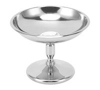 Keenso Acciaio Inossidabile Tazza da Dessert Vintage Guscio di Ghiaccio Durevole per Casa in Cucina Hotel Festa Festa 304 Materiale