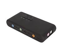 Keenso Adattatore della Scheda USB 7.1 con Cavo Ottico in Fibra Ottica per OS X -Laptop 91 Posiziona Tappi e Scheda USB