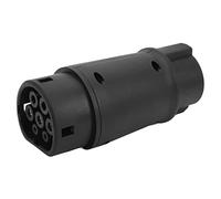 Keenso Adattatore di Ricarica per Veicoli Elettrici da 7,2 KW, Adattatore per Caricabatterie EV da Tipo 1 a Tipo 2 IP54 Adattatore Impermeabile da USA a Standard Europeo