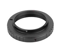 Keenso Adattatore DSLR per Telescopio, Adattatore Oculare M48*0,75 per Montaggio Manuale Dell'obiettivo, Adatto per Fotocamere Serie D, Ottimo per L'astrofotografia (#1)