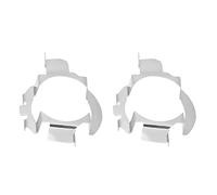 Keenso Adattatore H7 LED per Auto,1 Coppia Di Lampadine Adattatore LED H7 Lampadine Supporto Fari per A4L A6L