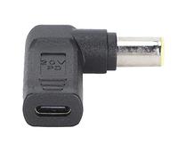 Keenso Adattatore Magnetico di Tipo C Piccolo e Durevole Adattatore da Tipo C -CC con Connettore PD Ad Angolo Retto per un Viaggio Comodo