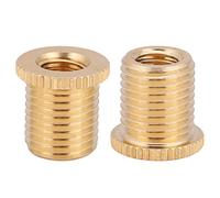Keenso Adattatore per pomello del cambio, Universal Metric Pomello del cambio per auto Pomello per vite Filetto Adattatore per vite M12 × 1,25(8×1.25)