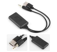 Keenso Adattatore per Ricevitore Musica Stereo Hifi, Accessori per Auto con Aux Aux per Cavo per Auto