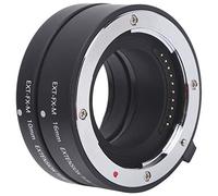 Keenso Adattatore per Tubo di Prolunga per Primo Piano con Messa a Fuoco Automatica Macro da 10 Mm 16 Mm Materiale Robusto in Lega di Alluminio per Fotocamera con Attacco Fuji X Ottieni un Effetto