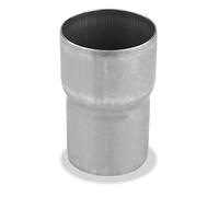 Keenso Adattatore universale per tubo di scarico per moto, silenziatore riduttore in acciaio inox, 51 mm a 60 mm