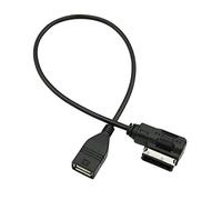 Keenso Adattatore USB per Musica, Kit Cavo Audio Interface, Compatibile con AMI MMI AUX per S4 S5 S6 TTS
