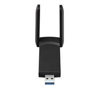 Keenso Adattatore WiFi Dual Band 1300M Trasmissione Stabile del Segnale Interfaccia USB 3.0 per Laptop
