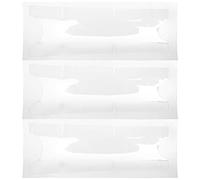 Keenso Adesivo per pedivella, 3 Pezzi Adesivi per manovella per Bici Trasparenti Pellicola Protettiva per Bicicletta Trasparente Pellicola Protettiva per pedivella Accessori per Ciclismo(B)