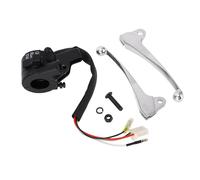 Keenso Alloggiamento Dell'acceleratore Twist, Set di Manopole Twist in Lega di Alluminio e Metallo per PW50 PY50 PEEWEE 50 Dirt Bike, con velocità Stabile e Controllo della Frenata per
