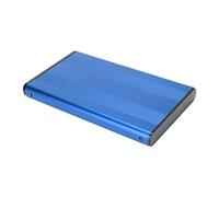 Keenso Alloggiamento HDD Portatile da 2,5 Pollici USB3.0 Alloggiamento del Disco Rigido Anti -statico con Indicatore LED di velocità di Trasmissione 5 Gbit / S per la Luce OS X Vista e Durevole (BLUE)