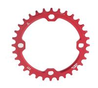 Keenso Anello per Catena Bici, 32/34/36 / 38T BCD Lega di Alluminio Mountain Anello in Acciaio a manovella Singola Anello Tondo per Bicicletta Anello per Catena per Riparazione Mountain