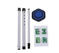 Keenso Asta di Supporto per Borsa da Viaggio da Golf, Braccio di Supporto, Asta Telescopica in Lega di Alluminio, Robusto Supporto per Borsa da Club per Viaggi Sicuri