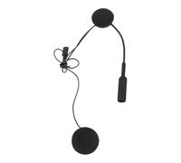 Keenso Auricolare Bluetooth per Casco Moto, Cuffia Bluetooth in Plastica con CSR 4.0, Chiamate in Vivavoce Riproduzione Musicale Portata 10 M per Ciclisti Pendolarismo Uso Esterno