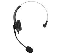 Keenso Auricolare Telefonico Comodo con Microfono Muto e Rotante per Uffici Commerciali, Chat Skype