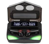 Keenso Auricolari Wireless di Gioco 5.1 Auricolare Stereo Segnale Stabile a Doppia modalità per Gioco di Esteso Ideale per il Materiale Addominali per i Giocatori (BLACK)