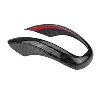 Keenso Auto Interni In Fibra di Carbonio Cambio Pomello Manopola Cornice Decorazione Decal Cover Trim per Stelvio/Accessori Car Styling