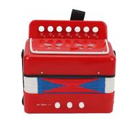 Keenso Bambini per Bambini, Principiante 7 Chiave a 2 Bassi Bidochi, Educazione Musicale Resa Divertente, Portatile con Cintura Regolabile, Addominali Durevoli e Build in Pelle, Include Una Guida