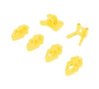 Keenso Base per Antenna Motore Drone RC, Kit di Montaggio Leggero in Plastica per Drone Quadricottero RC da 5 Pollici a 10 Pollici (YELLOW)