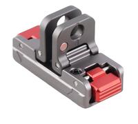 Keenso Base Stabile in Lega di Alluminio con Supporto Magnetico a Sgancio Rapido per Action Camera per Selfie in Bicicletta Nella Porta per Vite da 1/4 di Pollice Dell'auto