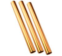 Keenso Bastone da Gara a staffetta, 3 Pezzi Bastone da Corsa in Lega di Alluminio per Pista e da Campo Bastone da Gara a staffetta Puntelli da Gioco(Arancia)