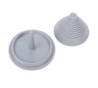 Keenso Bilanciatore per Lame del Tosaerba, Tester per Lame Durevole per Parti di Attrezzi da Giardino, Materiale ABS Grigio per Il Giardinaggio in Cortile