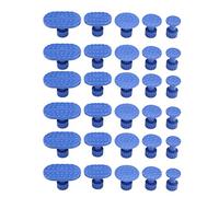 Keenso Blu Puller Tabs Dent Puller Tabs Strumenti Auto Dent Remover Paintless Dent Kit di Riparazione Auto Dent Ventosa 30 PZ