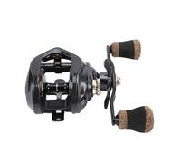 Keenso Bobina di Pesca in Baitcasting, Bobina di Pesca del Rapporto di Marcia 7.2: 1, di Guida in Ceramica a Forma di T con Forza del Freno da 16 Kg, Manopola di Regolazione del Freno