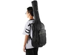 Keenso Borsa per Chitarra, Morbido Tessuto Oxford, Protezione Completa, Tracolla Regolabile per Chitarre Acustiche da 40/41 Pollici, Perfetta per i Chitarristi Che Viaggiano e Si Esercitano