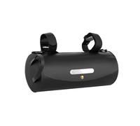 Keenso Borsa per Teste di Bici, Borsa per Manubrio per Biciclette Multifunzionale 2,5 Litri di Grande capacità di Pioggia per Vari Veicoli (BLACK)