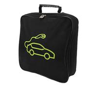 Keenso Borsa per Trasporto Veicoli Elettrici Borsa per Cavo di Ricarica in Tessuto Oxford Impermeabile Ignifuga Maniglia con Doppia Cerniera per Auto, ATV, Organizzazione del Bagagliaio, Spine e