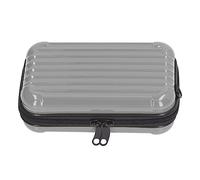 Keenso Borsa Protettiva per Action Camera ONE RS con Supporto Interno Rigido, Custodia da Trasporto di Grande capacità per Sci, Schede di Memoria (GRAY)