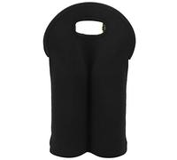 Keenso Borsa Tote per Portabottiglie, Portabottiglie per 2 Bottiglie D'acqua con Maniglia per il Trasporto per i Viaggi