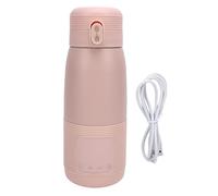 Keenso Bottle Ricaricabile, Bottiglia di Portatile, con Controllo della Temperatura, Indicatore di Durata della Batteria per Viaggi, Campeggio, Picnic (500 ml 5000Mah)