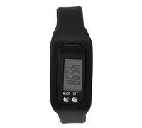 Keenso Braccialetto del pedometro, Braccialetto Intelligente dell'orologio del Braccialetto Contatore di Calorie Contapassi Contapassi Sportivo Fitness Tracker(Black) Orologi da Polso