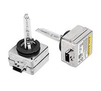 Keenso Bulb per Fari Xenon 1 Paio di Auto, D1S 35W 6000K Auto Fronte Fronte Opere Sostituzione Bulbi di Sostituzione della Lampada Xenon