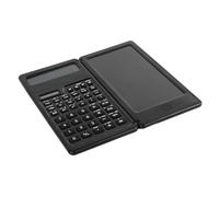Keenso Calcolatrice Tascabile Scientifica Pieghevole Solar Energy Multifunzionale con Blocco di Notificazione Manoscritto per Fisica -studenti di Matematica [design compatto]