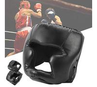 Keenso Casco da Boxe, Protezione per guance e Orecchie, Adulti/Bambini, Sanda/Muay/Thai/Kickboxing/Karate/Taekwondo, Attrezzatura di Protezione da Combattimento(Adult)