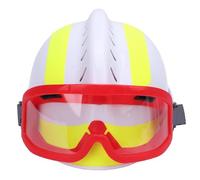 Keenso Casco per il Casco per la Ricerca Antincendio del Terremoto di Emergenza con un Design Riflettente per i Processi di Ricerca e Salvataggio per i Lavoratori Petroliferi PC (WHITE)